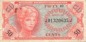 USA MPC Series 641 p.M60 50 Cents 1965 VF-
